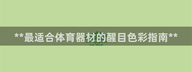 耀世娱乐注册入口：**最适合体育器材的醒目色彩指南*