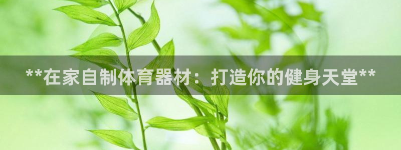 耀世集团董事长个人简历：**在家自制体育器材：打造你