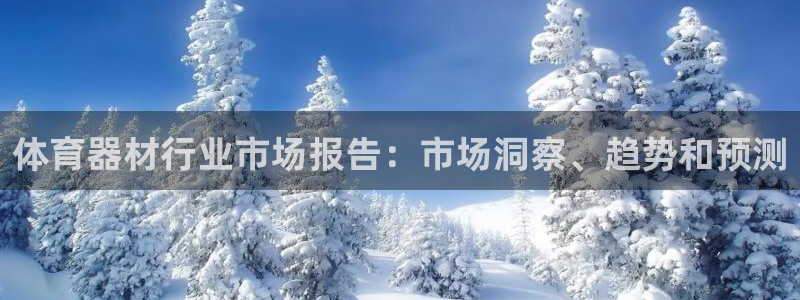 耀世集团商业联盟罗文斌主任：体育器材行业市场报告：市