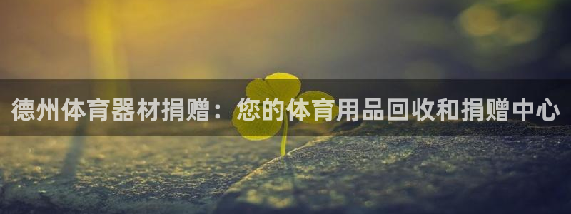 耀世盛典手游下载安装：德州体育器材捐赠：您的体育用品回收和捐